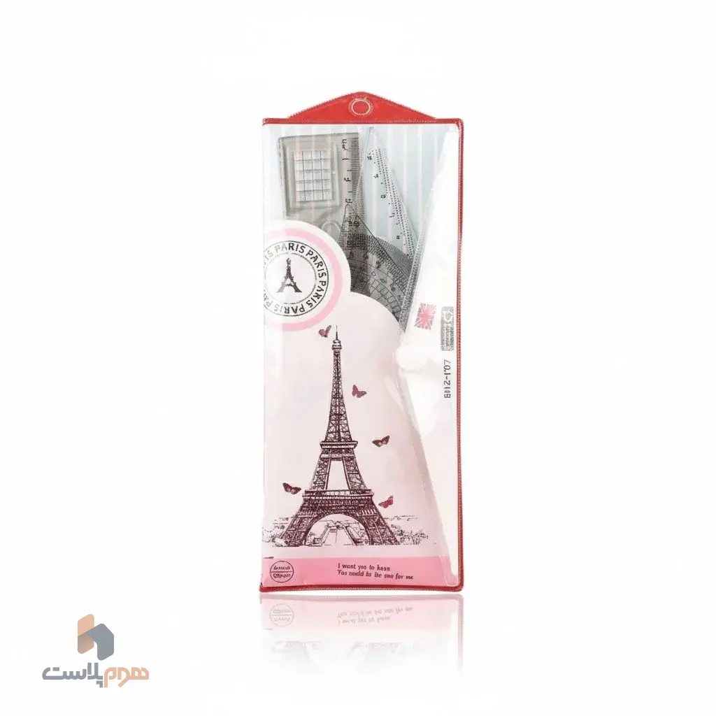 ست خط کش و نقاله کیفی