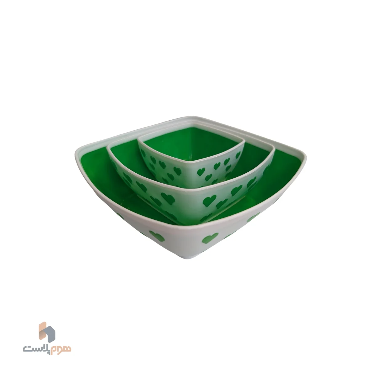 سرويس 3 تيکه خالدار قلبي