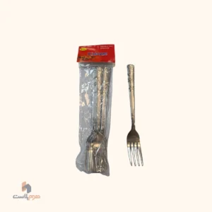 چنگال غذاخوری گلدار