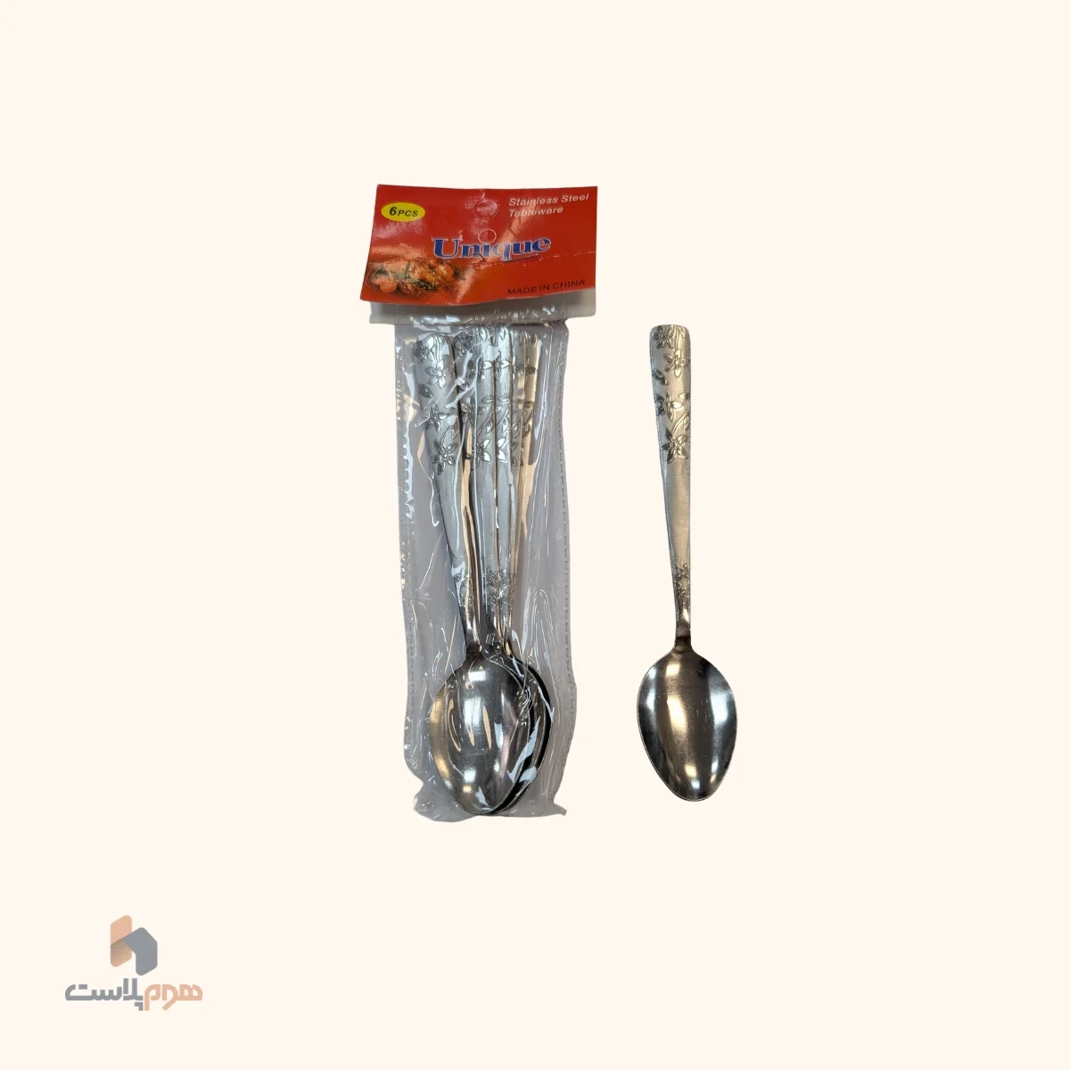 قاشق مربا خوری گلدار