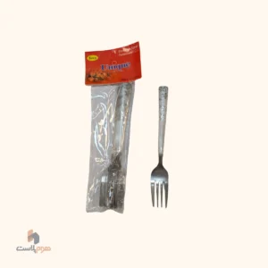 چنگال میوه گلدار