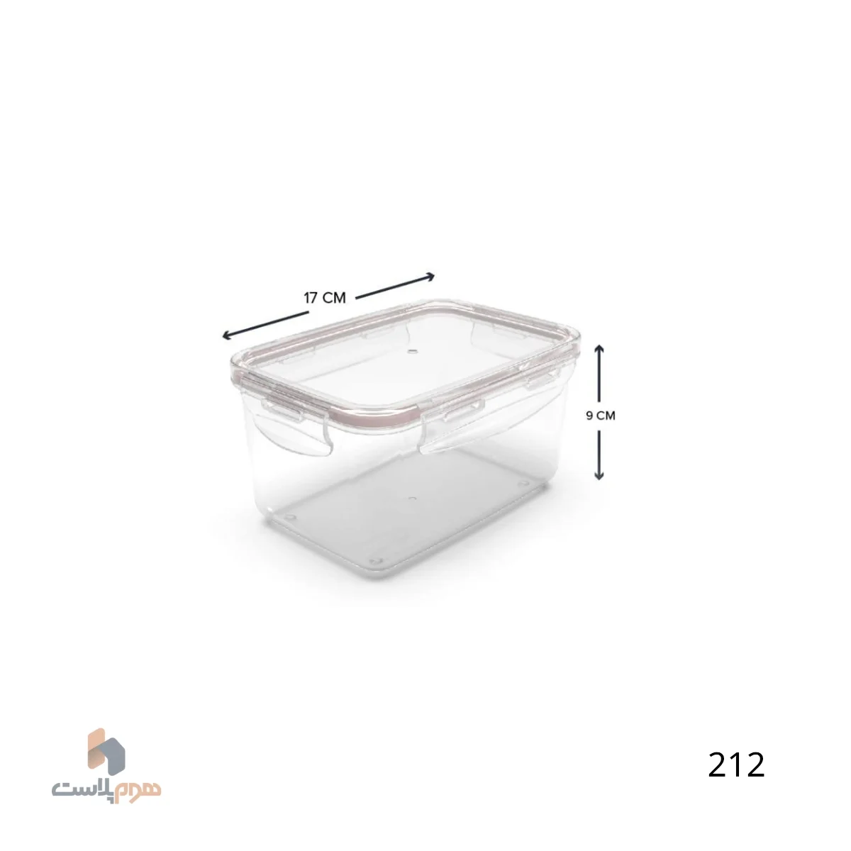 ظرف فريزري ايزي لاک پلاس 2 کد 212