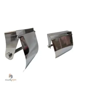 جا دستمال کاغذی دیواری استیل