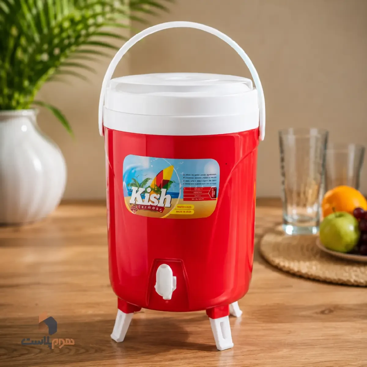 کلمن 21 ليتر تزريقی پایه دار