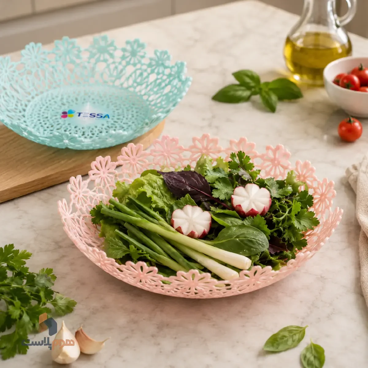 سبد سبزی 6 عددی ترگل