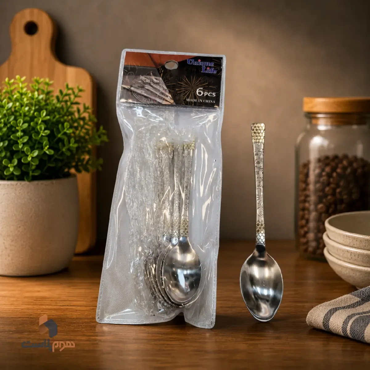 قاشق چايی نقره ای اعلا