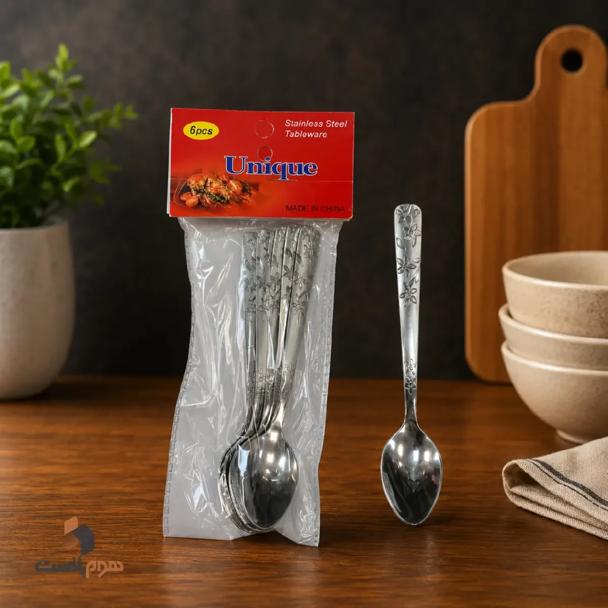 قاشق مربا خوری گلدار