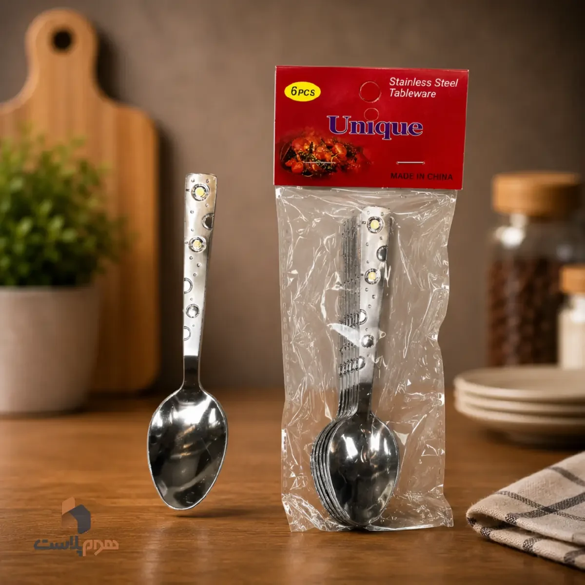 قاشق چای خوری توپی