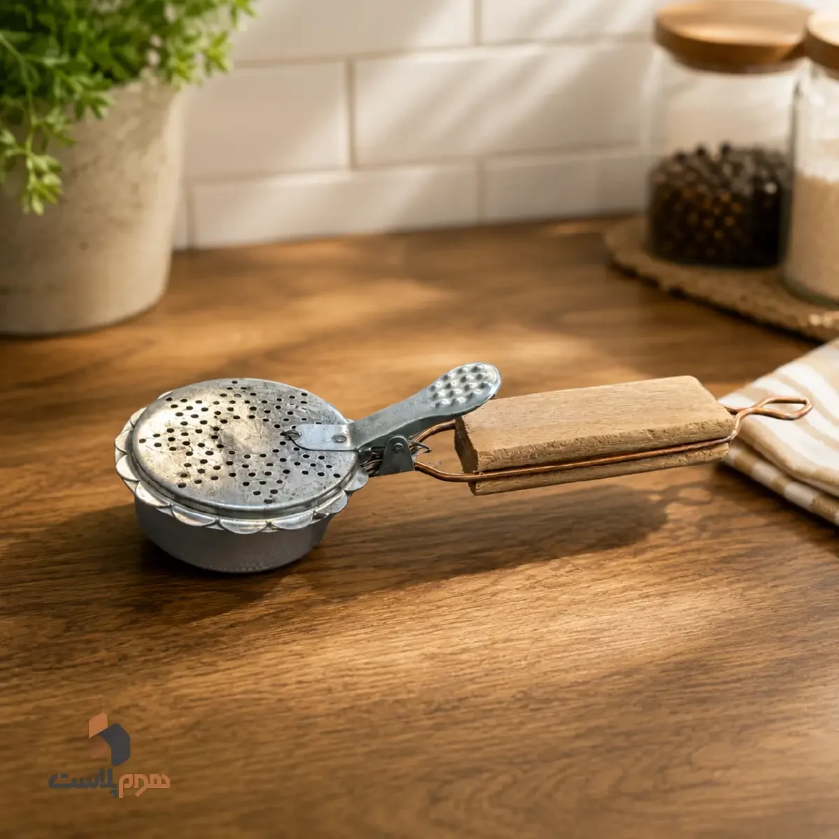 اسفند دودکن دایی ۶ دسته چوبی