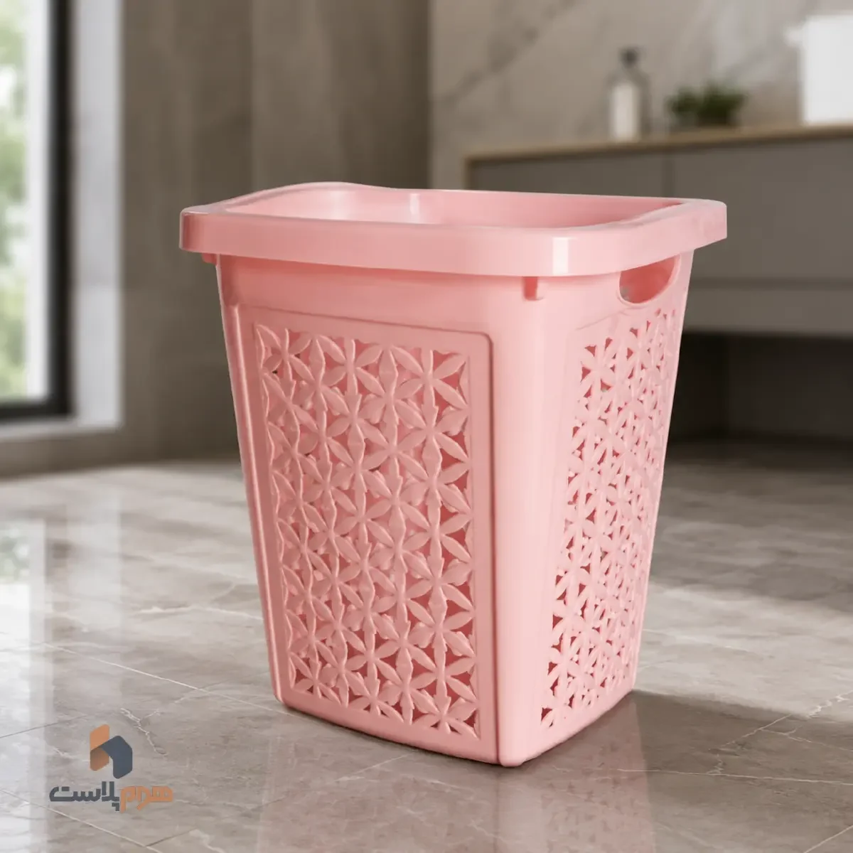 سبد لباس مدرن چهارگوش سايز 1