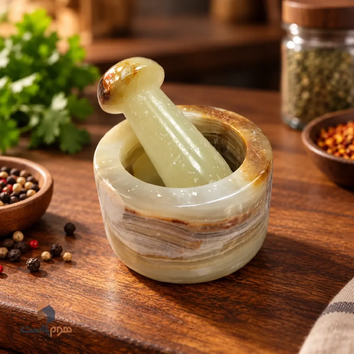 هاون سنگی مرمری