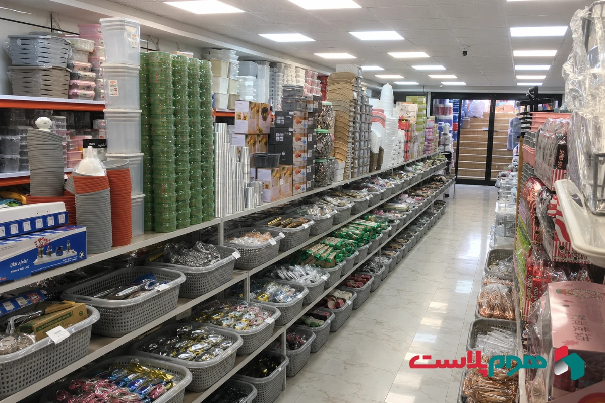 بازار صالح‌آباد تهران برای خرید عمده محصولات پلاستیکی