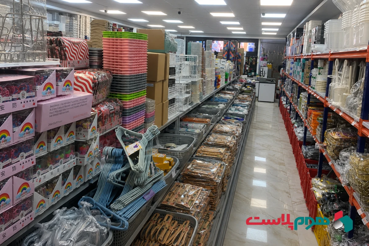 محصولات پلاستیکی عمده مناسب فروشگاه‌ها و پلاستیک‌فروشی‌ها