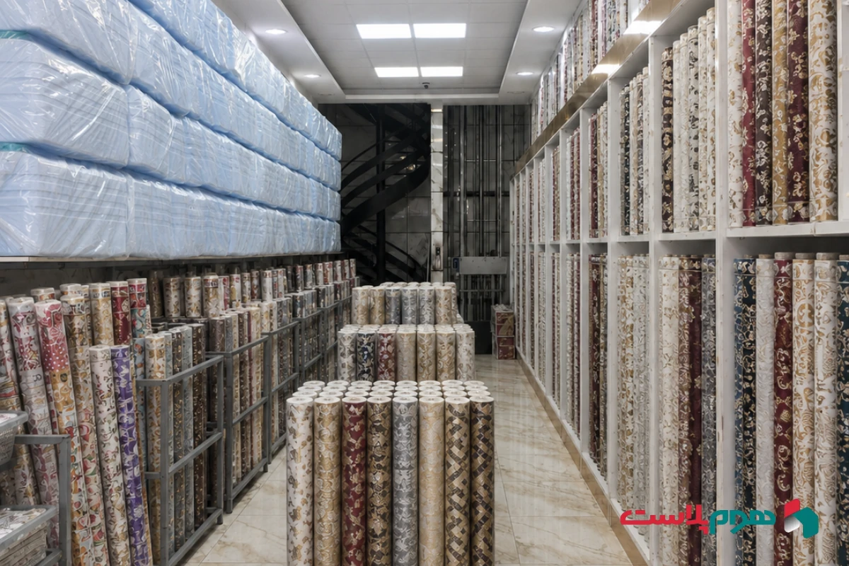 انواع سفره متری و رولی برای فروش در مغازه